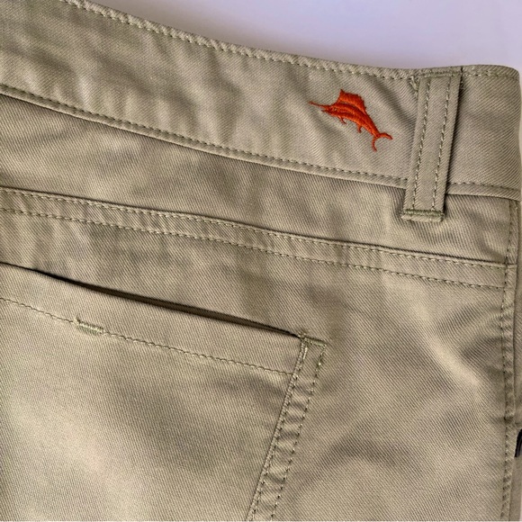 Tommy Bahama Pants 36x34 Stretch Golf Performance Casual Straight Khaki 5 Pocket - Picture 5 of 12